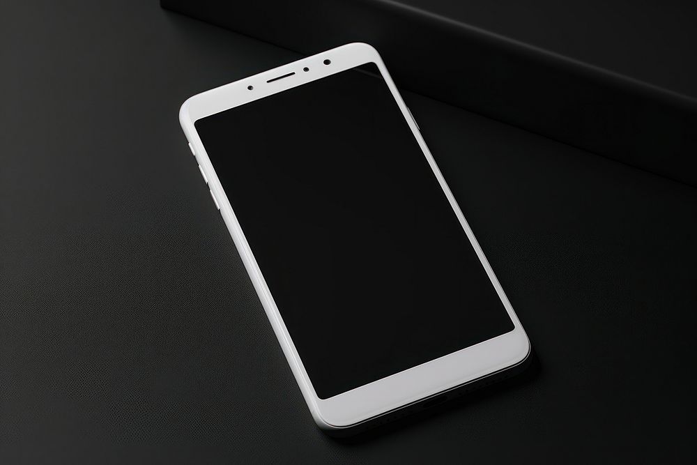 White blank digital device   portability electronics technology.