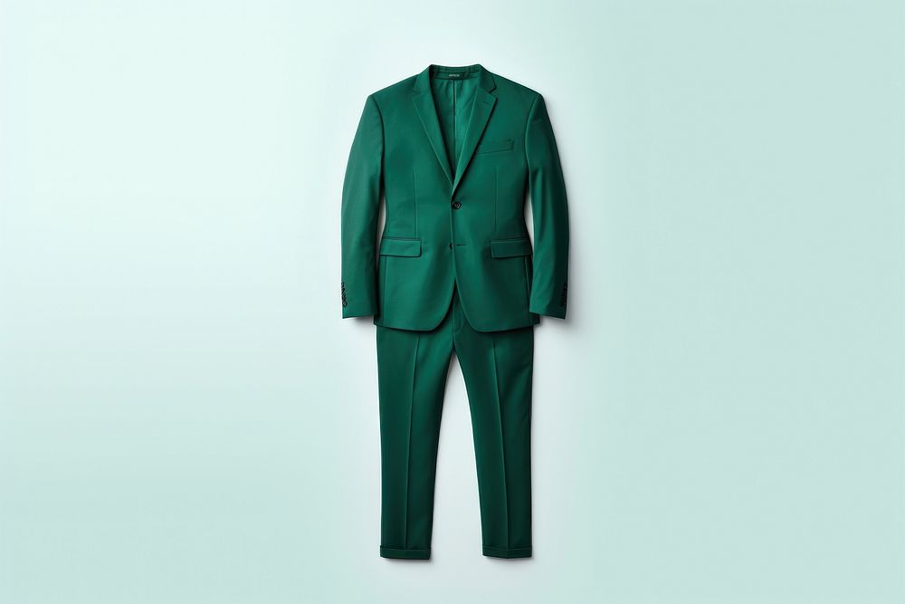 Blank suit  tuxedo outerwear turquoise.