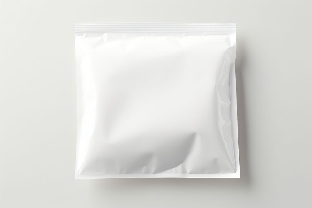 Plastic pouch packaging  crumpled absence cushion.