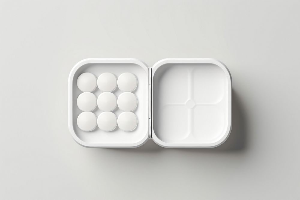 Pill box packaging  medication container medicine.