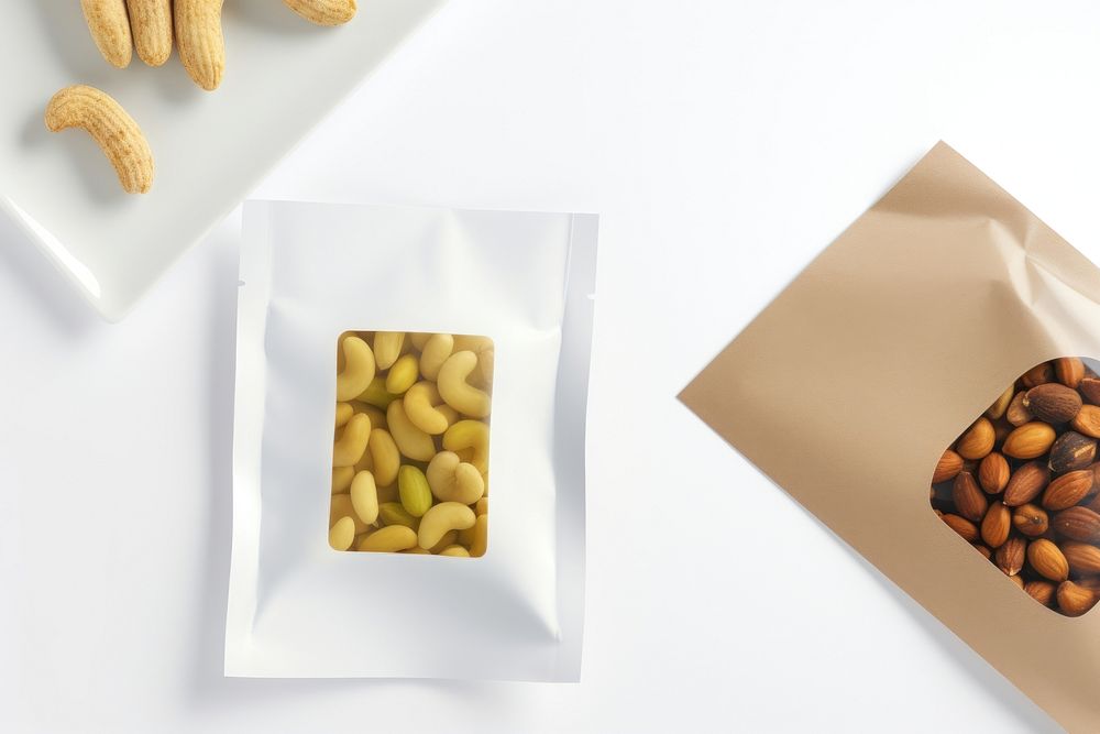 Snack packaging  snack food nut.