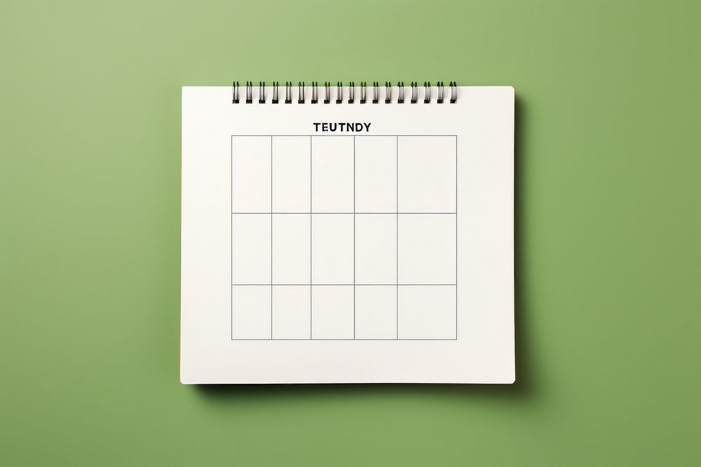 Calendar  text blackboard rectangle.