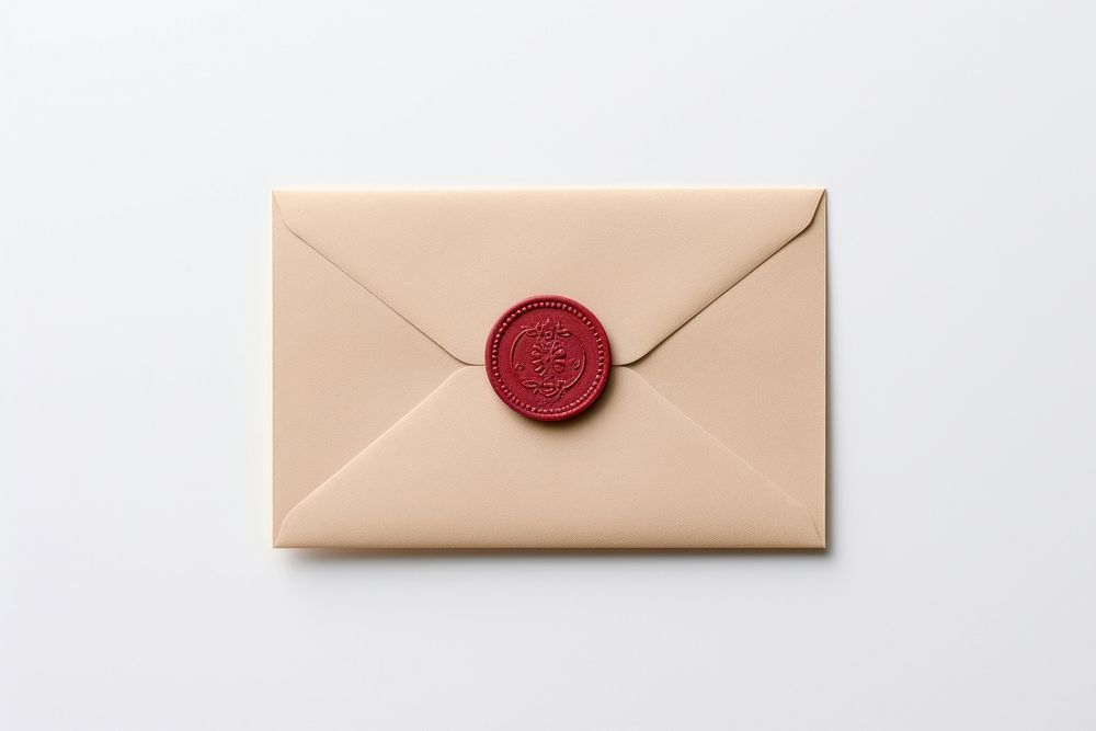 Wax seal stamp  envelope mailbox correspondence.