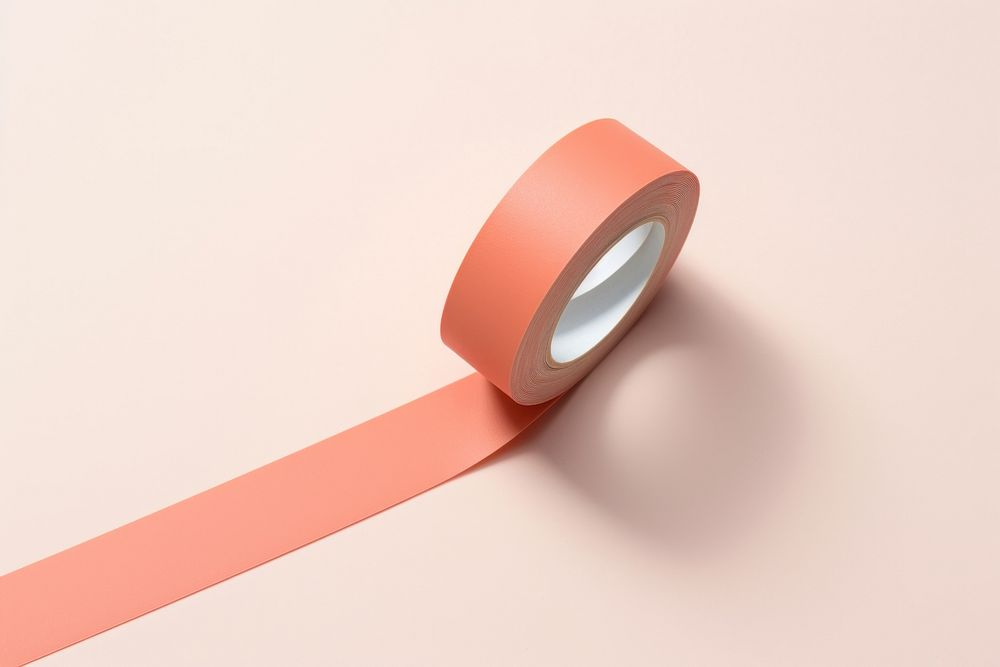 Washi tape  circle bisque pink.