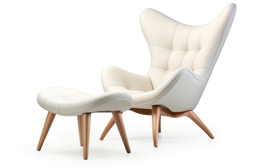 Arm chair furniture armchair white background.