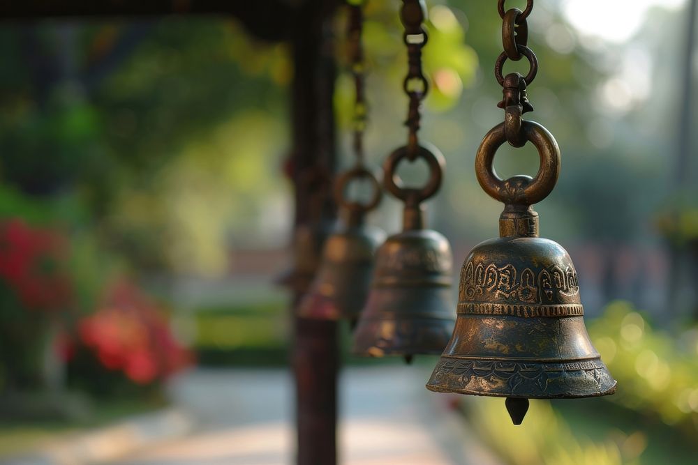 Nepaly Bells bell architecture lighting.