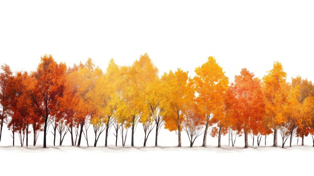Autumn maple forest landscape nature backgrounds. AI generated Image by rawpixel.