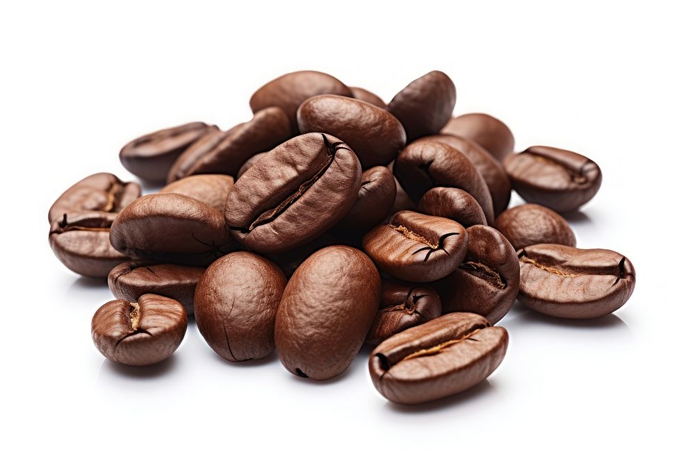 Coffee beans chocolate freshness abundance.