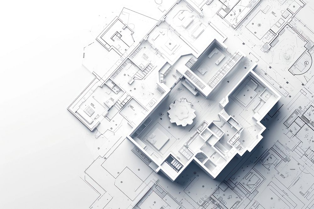 Architect floor plan architecture backgrounds | Free Photo - rawpixel