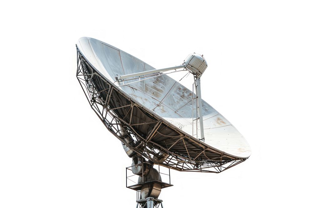 Dish antenna transportation architecture broadcasting.