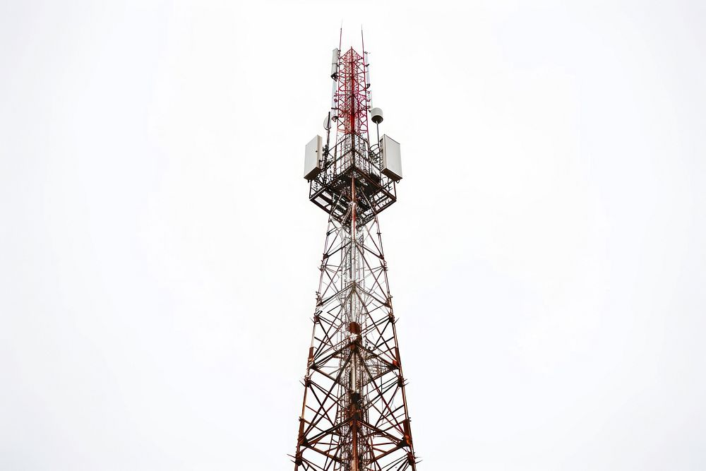 Radio antenna architecture tower broadcasting.