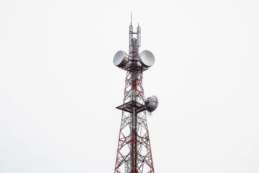 Radio antenna architecture tower broadcasting.