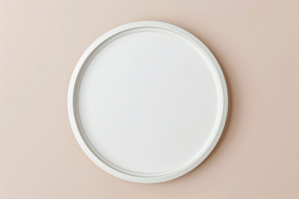 Circle frame  simplicity porcelain dishware.