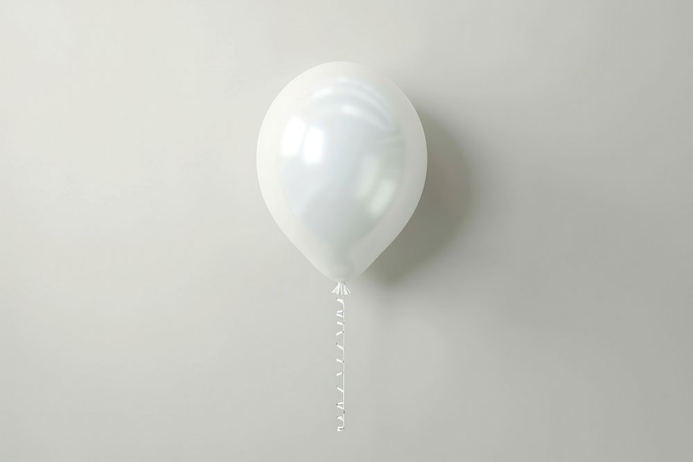 Balloon  white celebration anniversary.