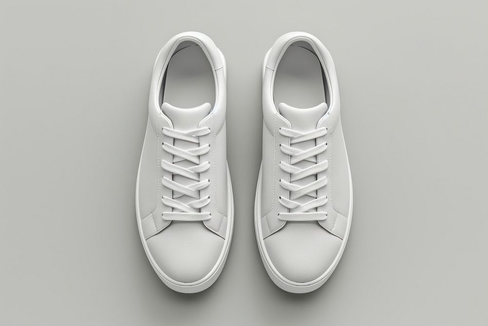 Shoes  footwear white gray.