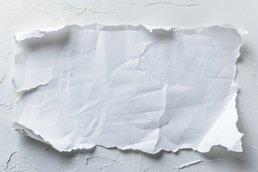 Ripped paper  backgrounds white weathered.