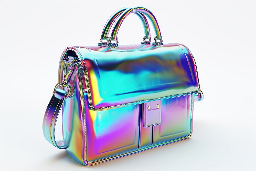 Businessman bag icon briefcase handbag purse.