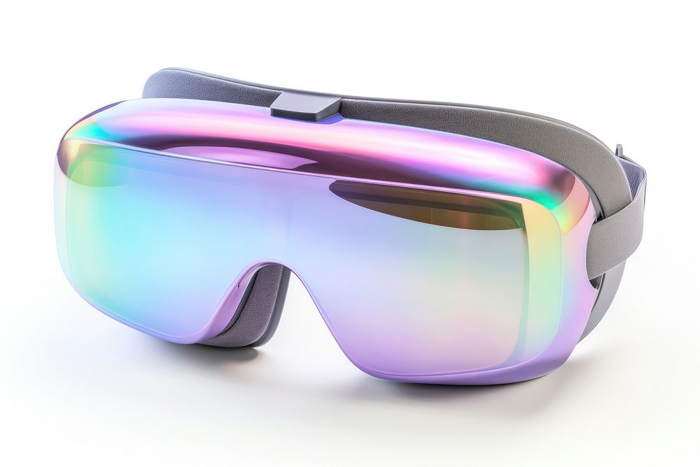 VR glasses white background accessories electronics.