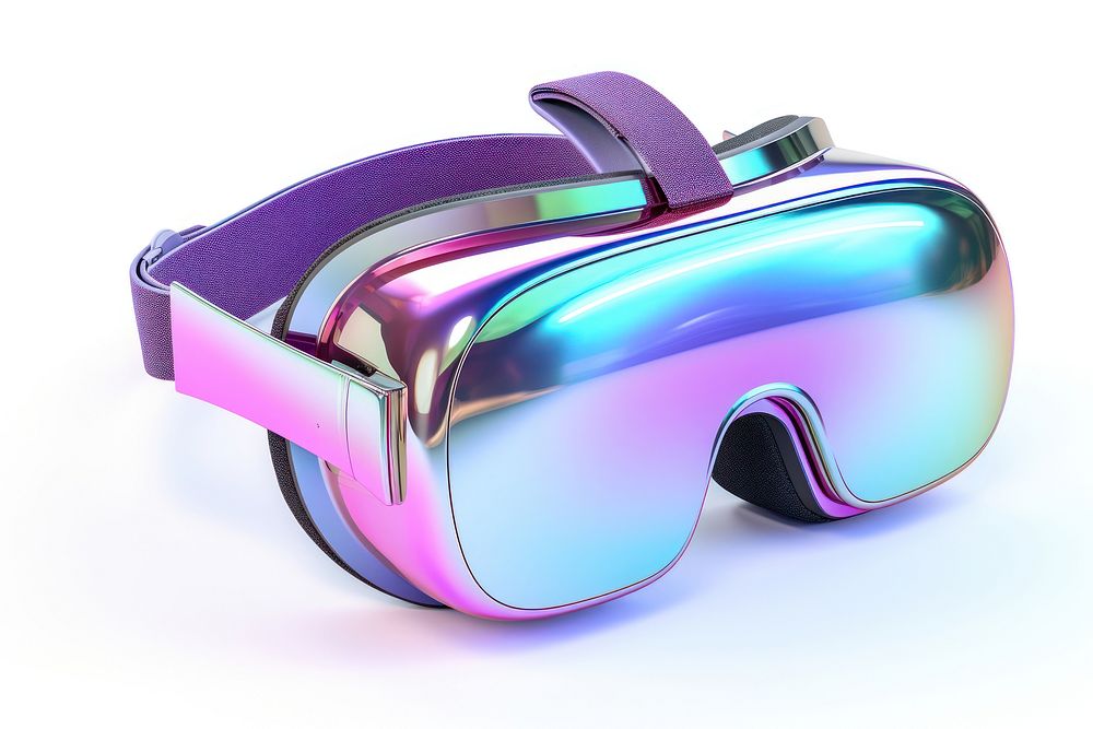 VR glasses white background accessories sunglasses.