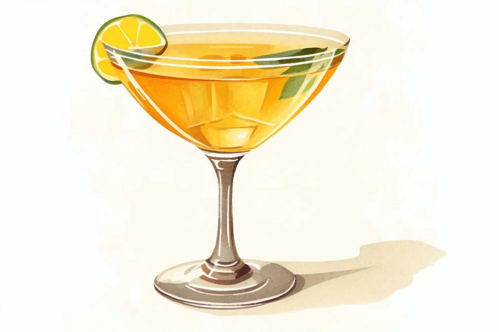 Cocktail martini drink fruit.