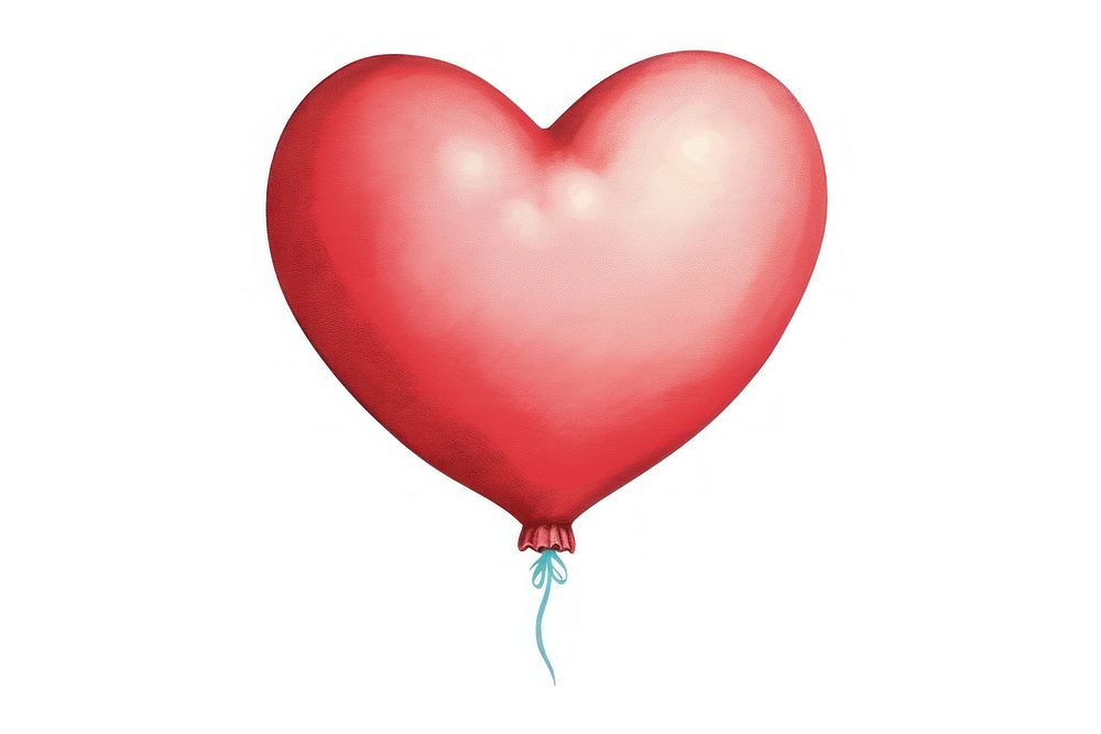 Balloon heart celebration anniversary.