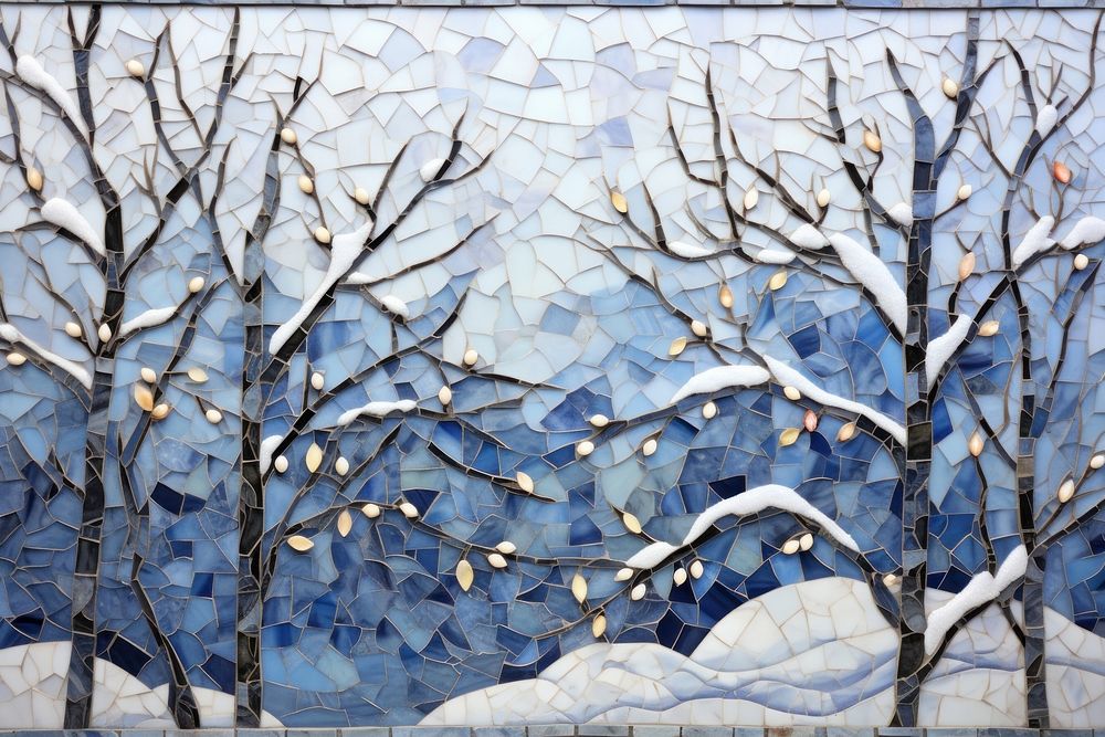 Winter art backgrounds painting.