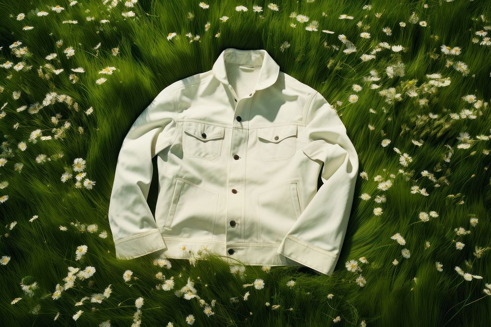 Flower nature sleeve jacket.