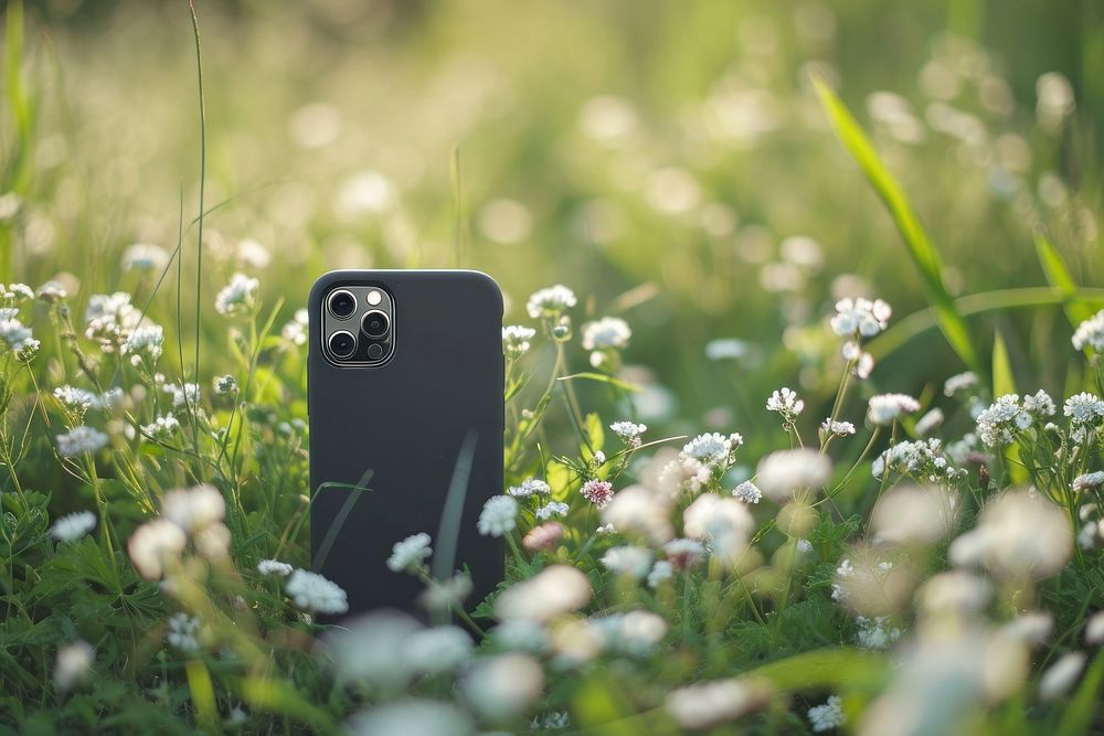 Phone case wildflower outdoors nature.