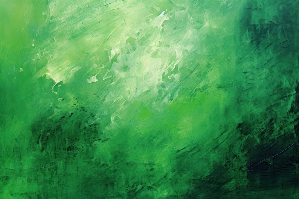 Abstract green oil paint background backgrounds painting accessories.
