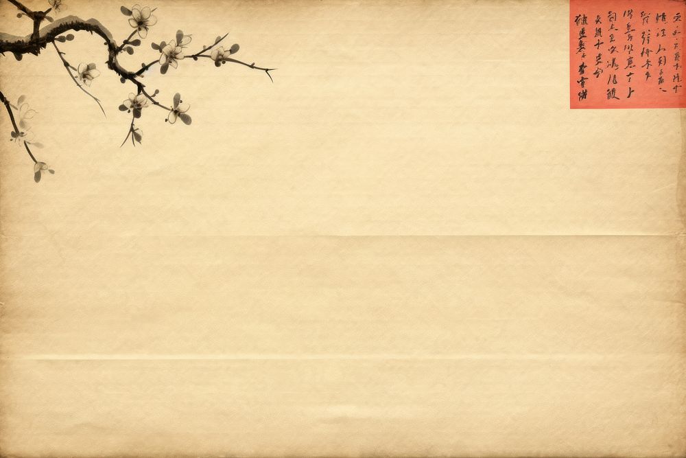 Letter paper envelope blossom flower.