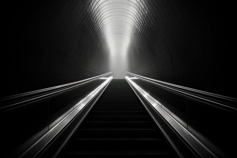 Photography of Heaven architecture staircase motion.