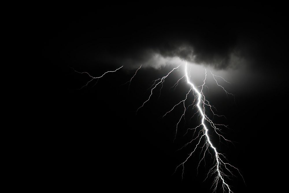 Photography of Lightning bolt lightning thunderstorm outdoors.
