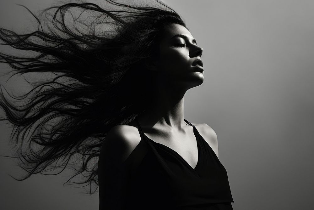 Photography of strong woman photography portrait motion.