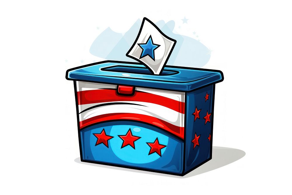 Clipart election illustration patriotism container letterbox.