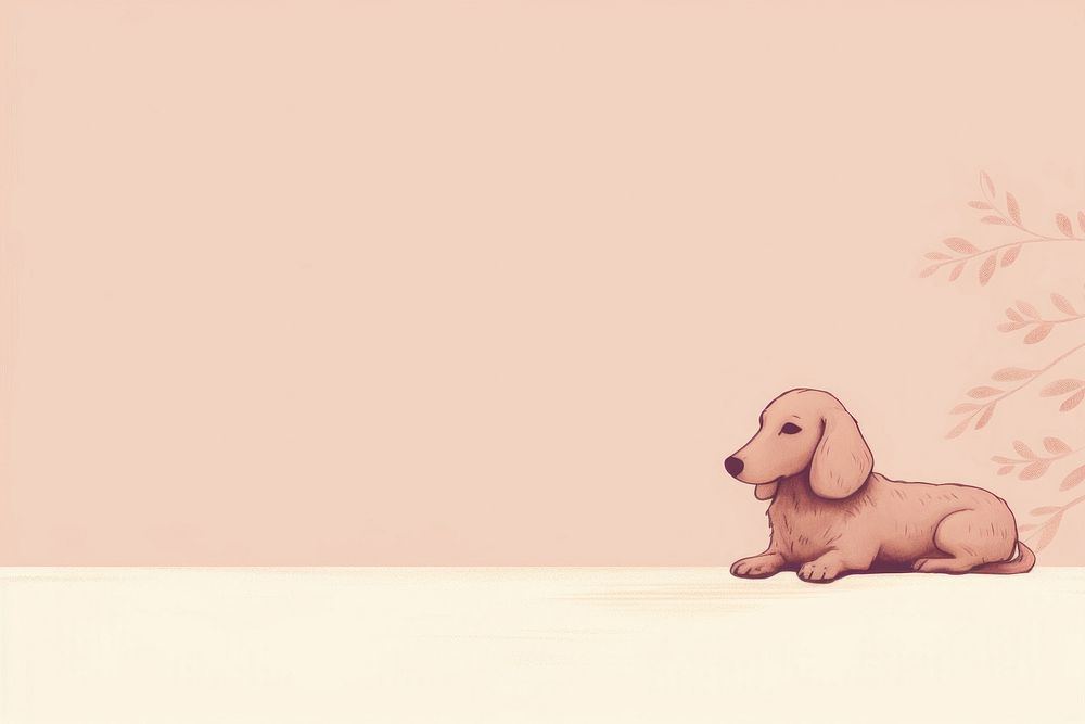  Cute background animal mammal puppy. AI generated Image by rawpixel.