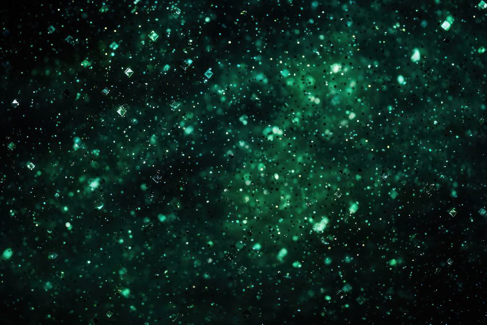 Green glitter background backgrounds astronomy universe.