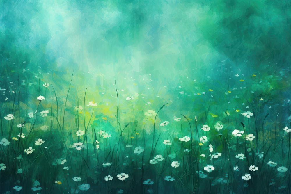 Green impressionism style background backgrounds outdoors nature.