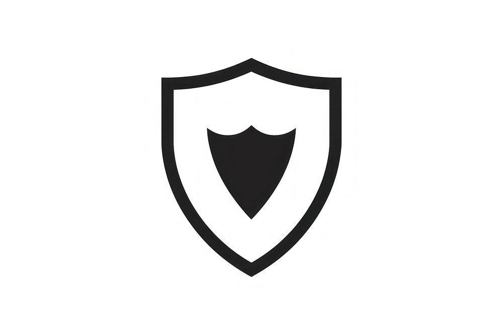 Shield icon logo protection security.