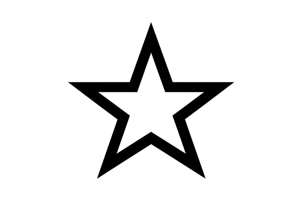 Stars icon symbol white black.