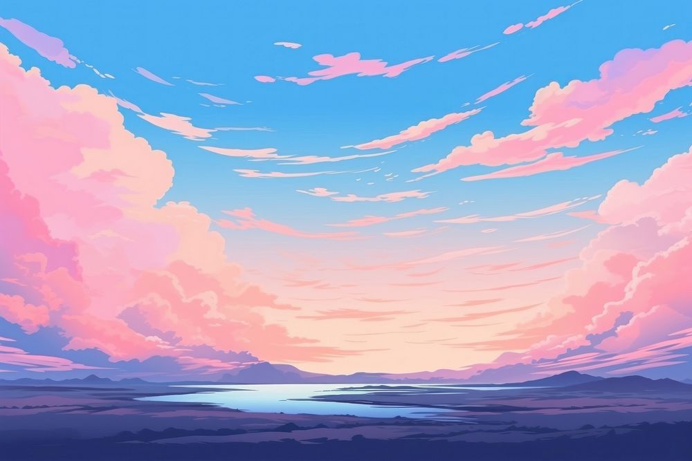 Vanilla Sky landscape sky backgrounds.