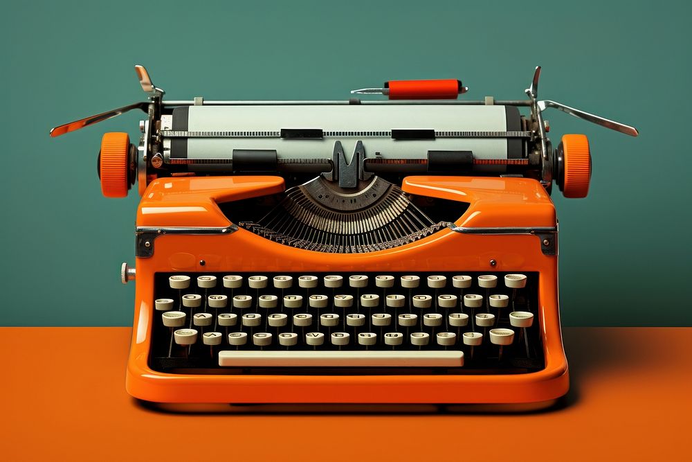 Typewriter correspondence electronics technology.