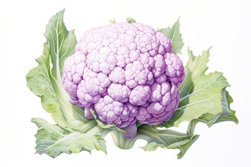 Cauliflower vegetable plant food.