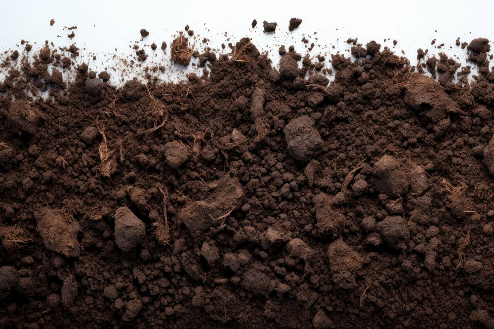 The soil backgrounds brown agriculture.