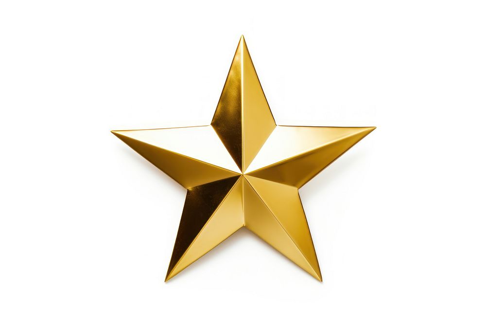 Gold symbol star simplicity.