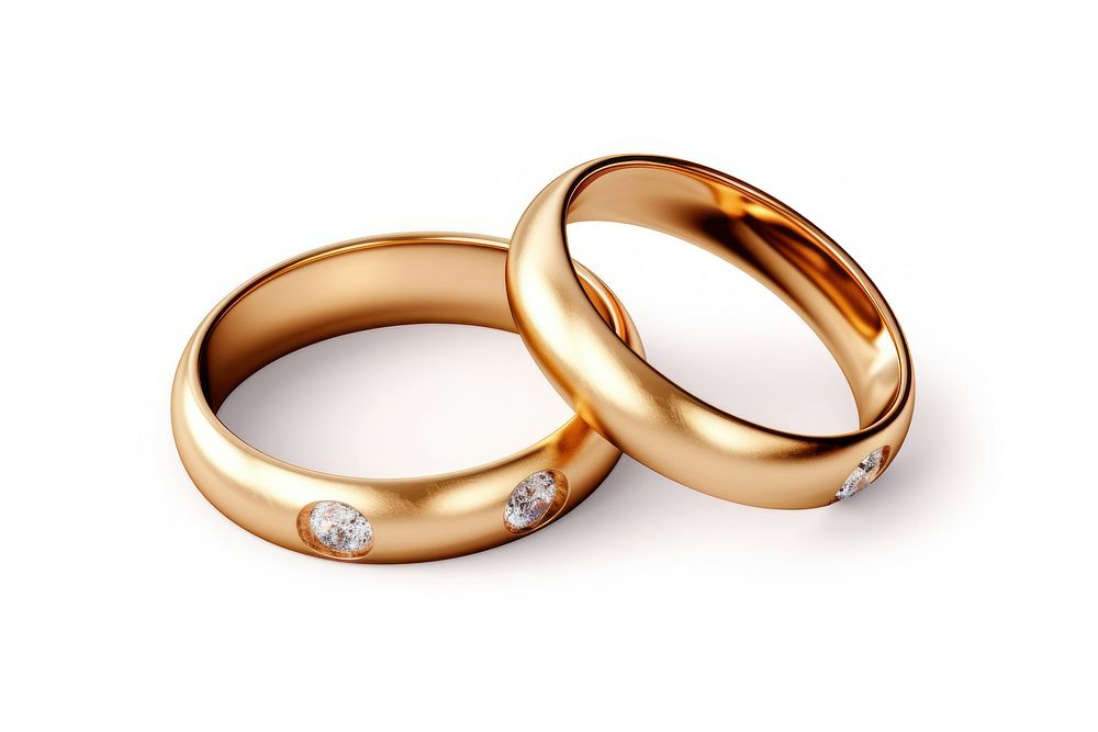 Ring wedding in case gemstone jewelry diamond.