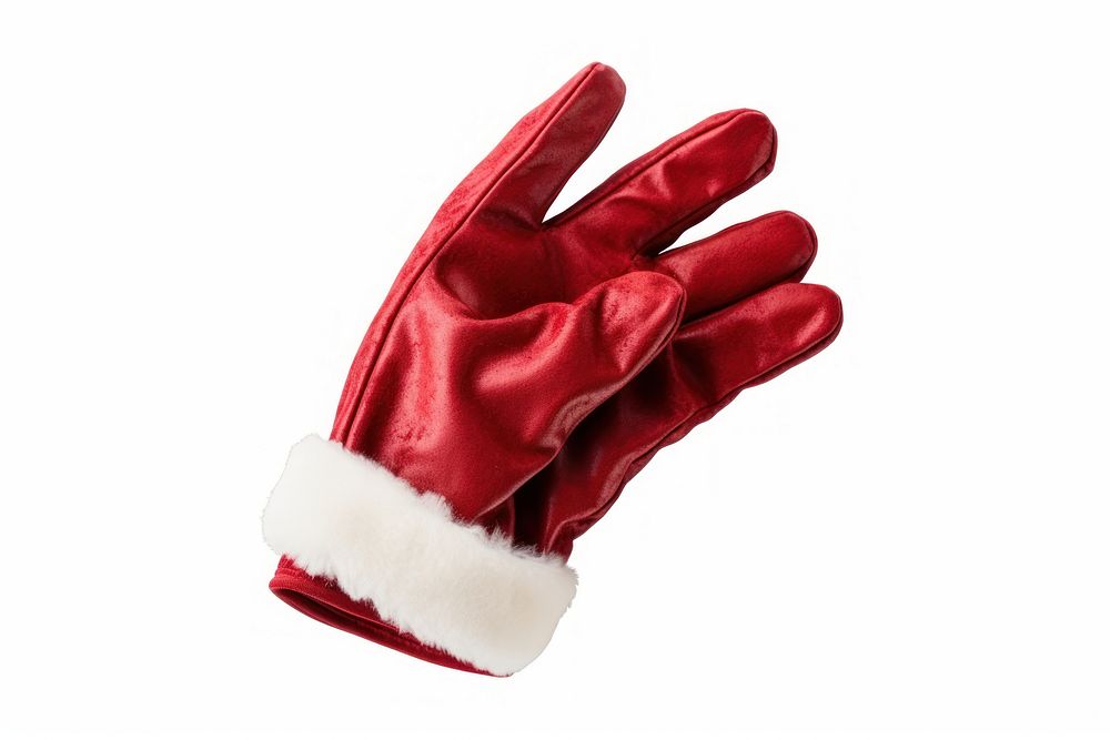 Glove finger celebration christmas.