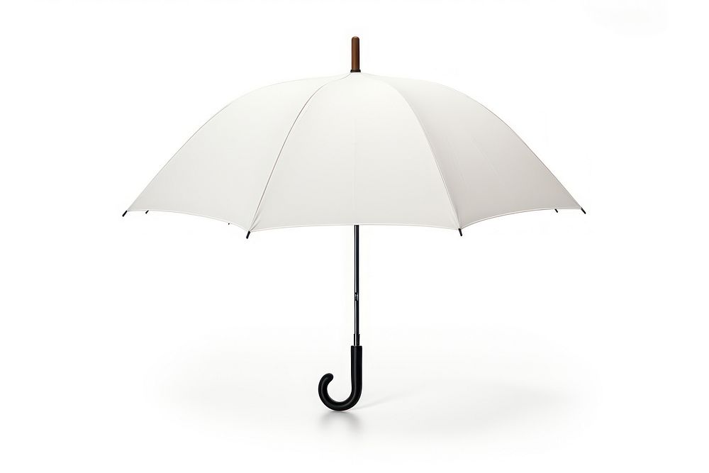 Umbrella white white background protection.