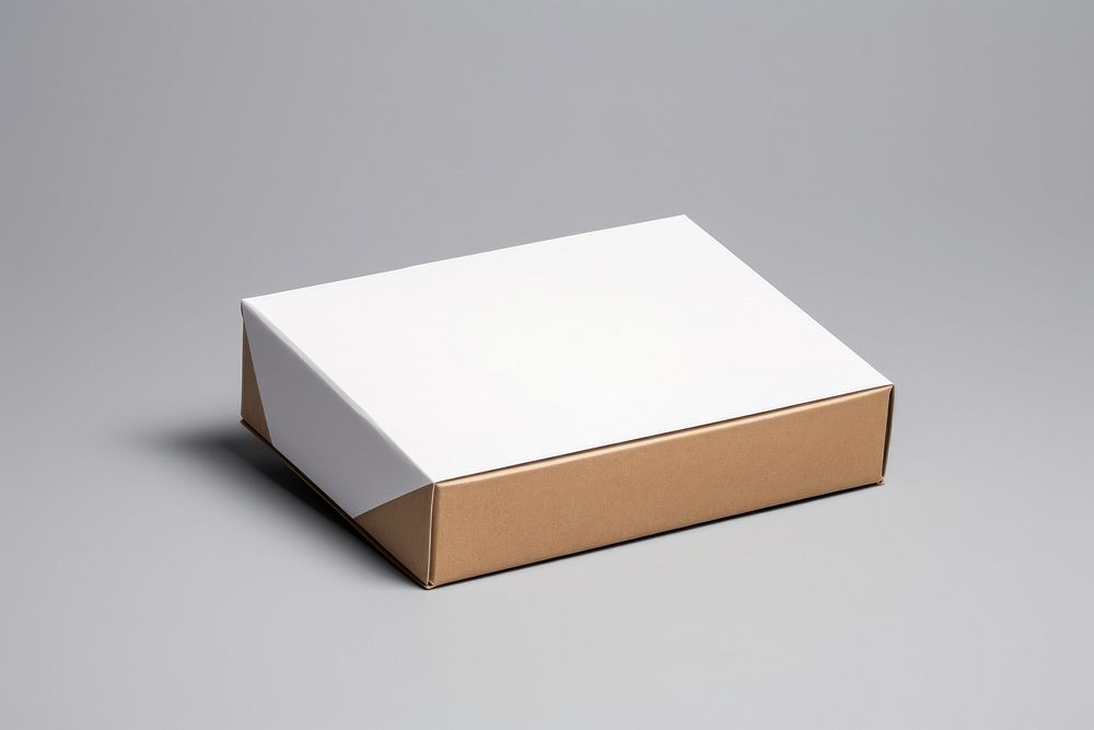 Mailing box  packaging cardboard carton white.