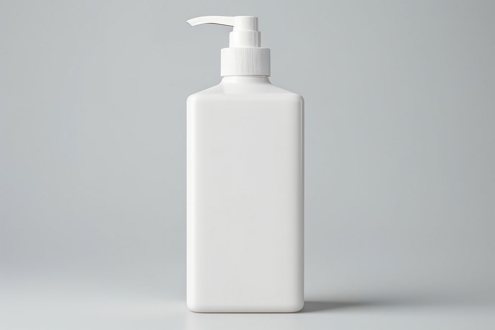 Mini hand sanitizer bottle  packaging gray container medicine.