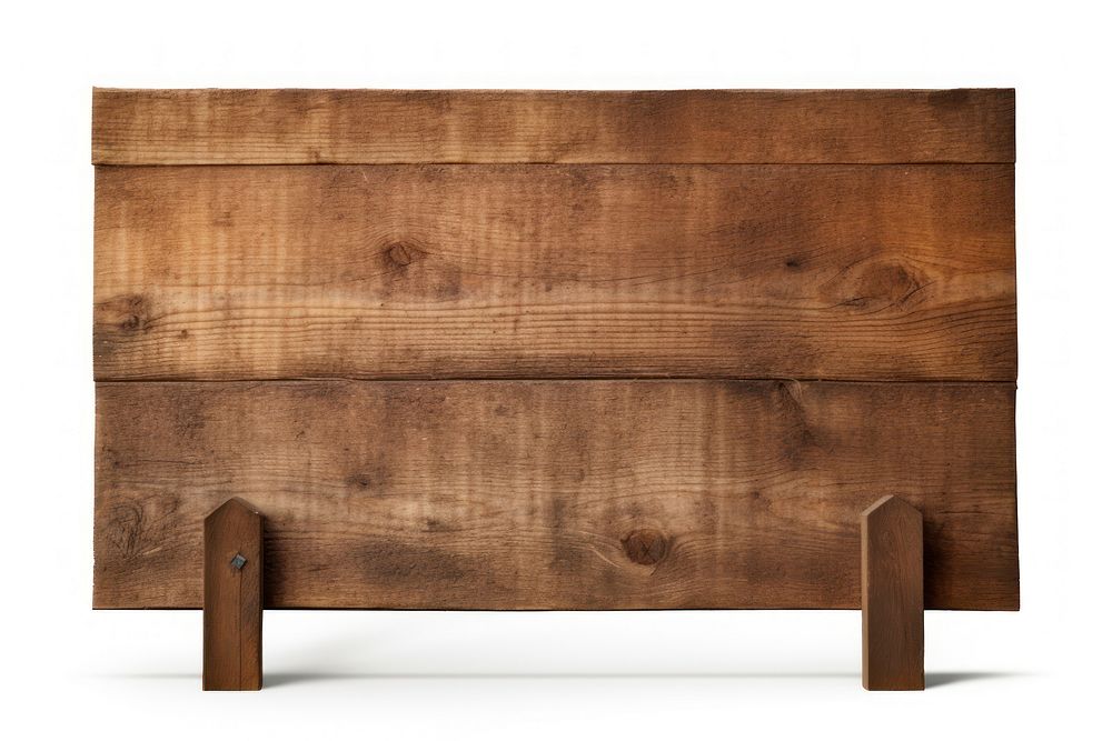 Wooden blank sign furniture sideboard hardwood.